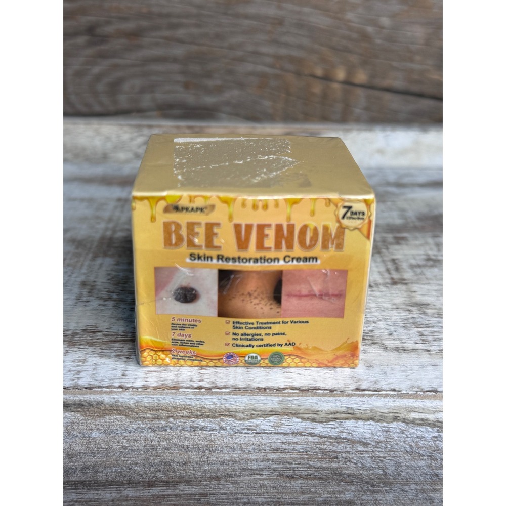 Bee Venom Skin Restoration‎ Cream 60g NIB Sealed Exp 08/06/28 MSRP $18